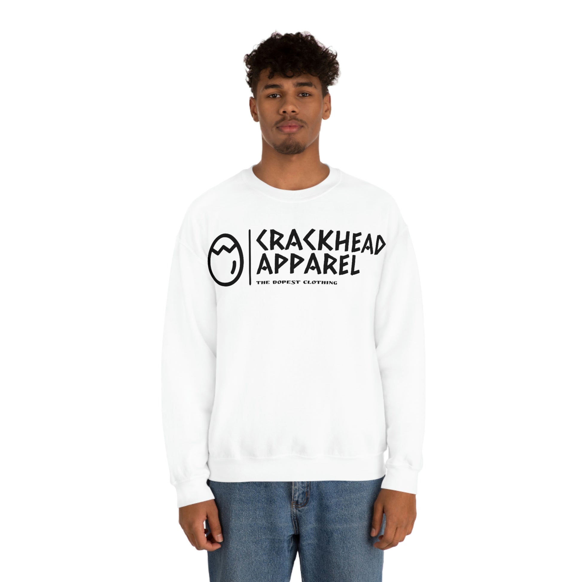 Crackhead Apparel Unisex Heavy Blend™ Crewneck Sweatshirt - Crackhead Apparel