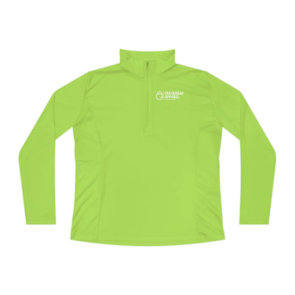 Ladies Crackhead Apparel Quarter-Zip Pullover - Crackhead Apparel