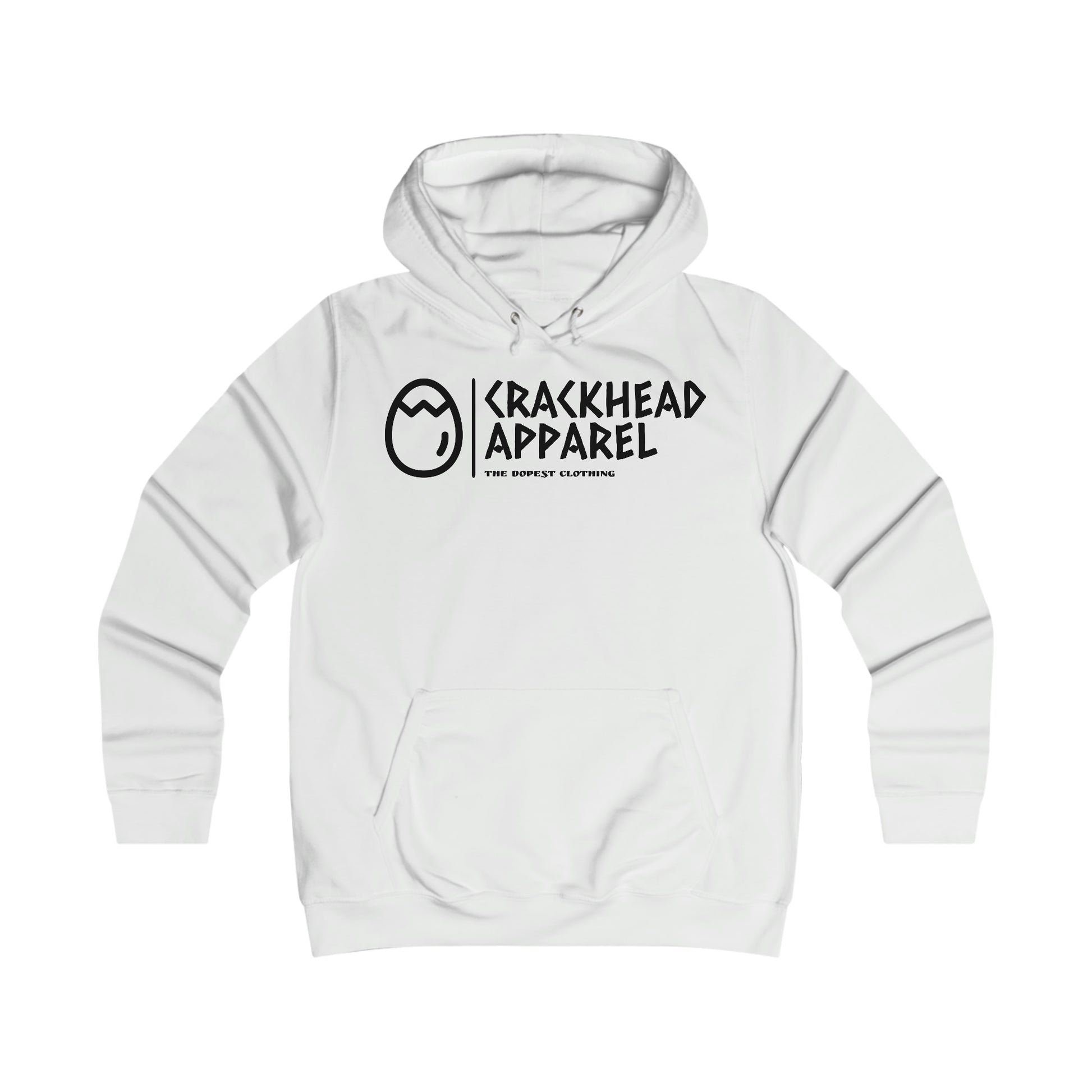 Women's Crackhead Apparel College Hoodie - Crackhead Apparel