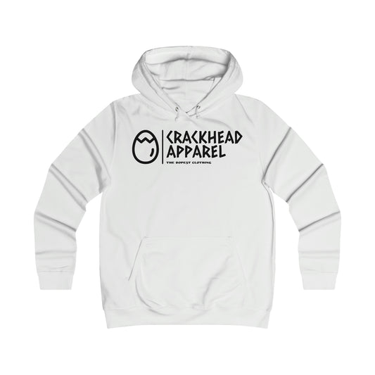 Women's Crackhead Apparel College Hoodie - Crackhead Apparel