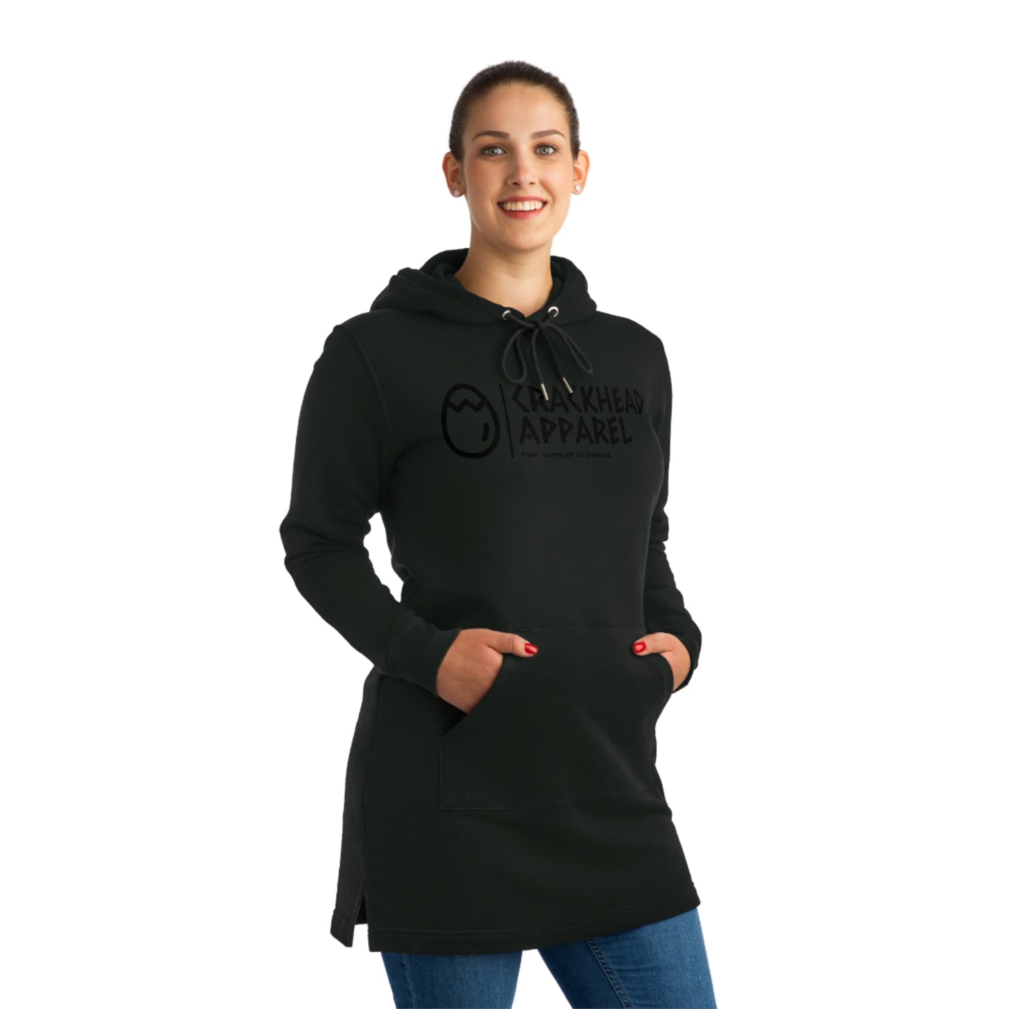 Crackhead Apparel Hoodie Dress - Crackhead Apparel