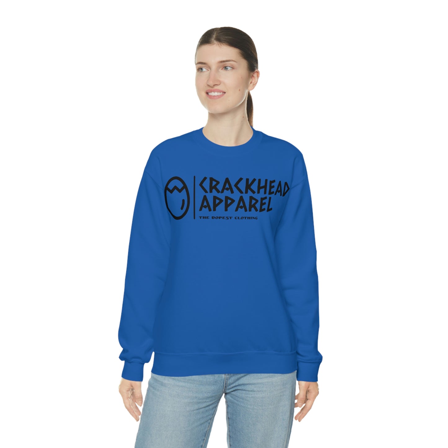 Crackhead Apparel Unisex Heavy Blend™ Crewneck Sweatshirt - Crackhead Apparel