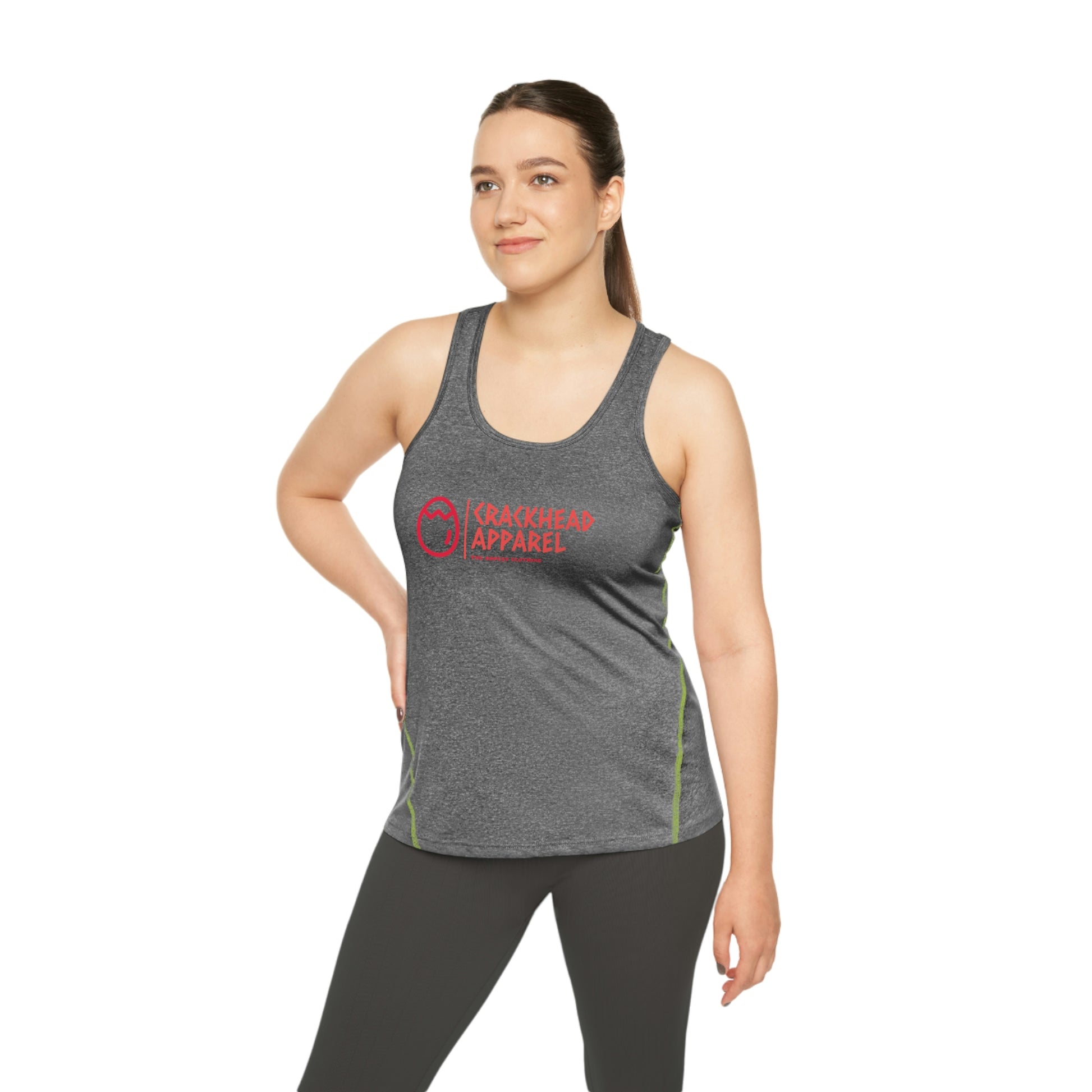 Women's Crackhead Apparel Racerback Sports Top - Crackhead Apparel