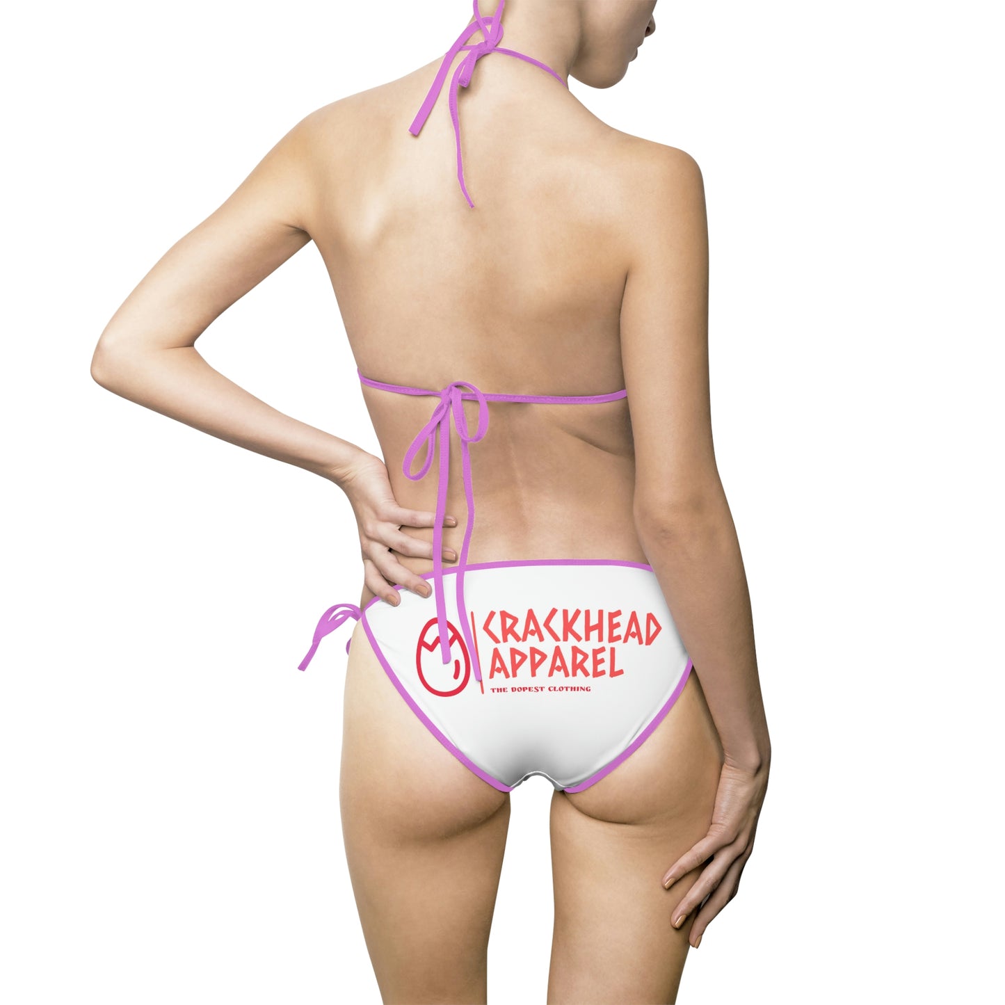 Women's Crackhead Apparel String Bikini Swimsuit - Crackhead Apparel