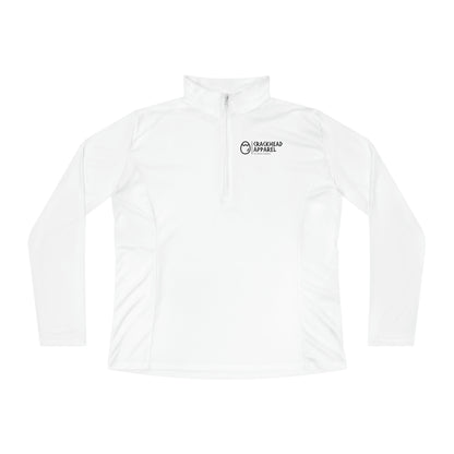 Ladies Crackhead Apparel Quarter-Zip Pullover - Crackhead Apparel