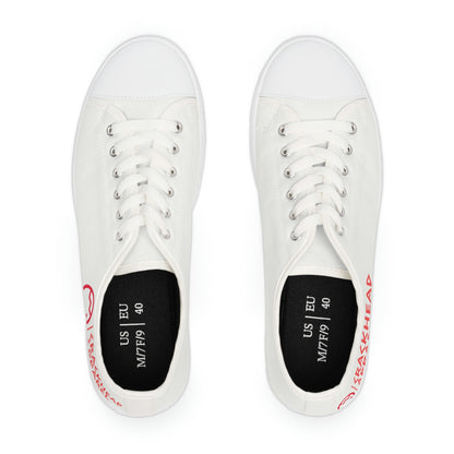 Women's Crackhead Apparel Low Top Sneakers - Crackhead Apparel