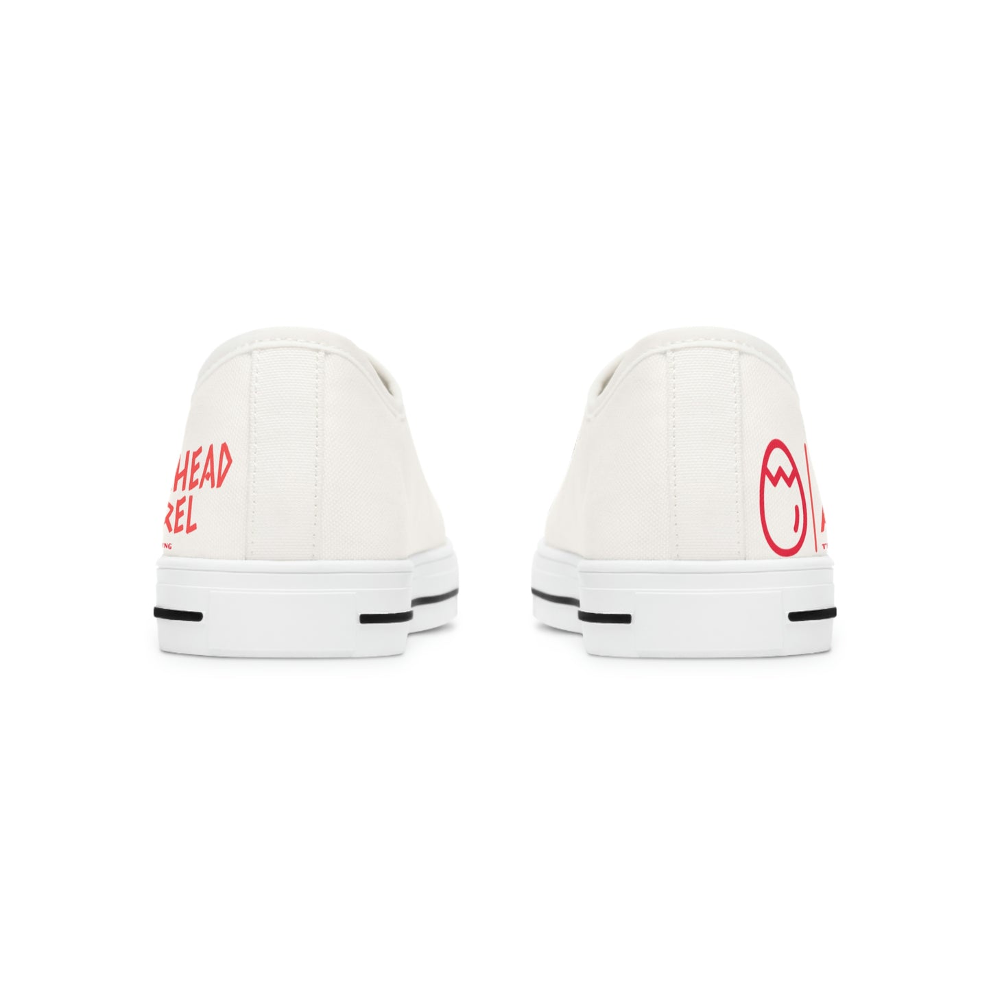 Women's Crackhead Apparel Low Top Sneakers - Crackhead Apparel