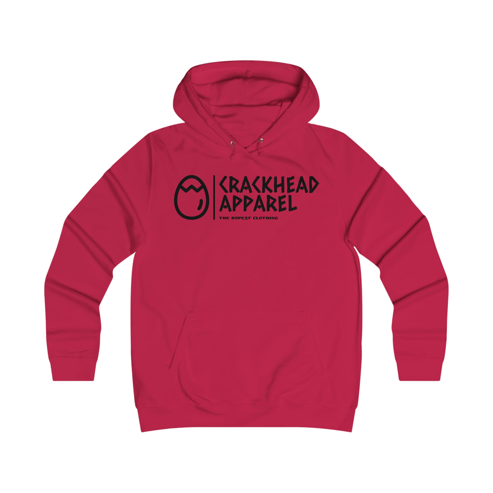 Women's Crackhead Apparel College Hoodie - Crackhead Apparel