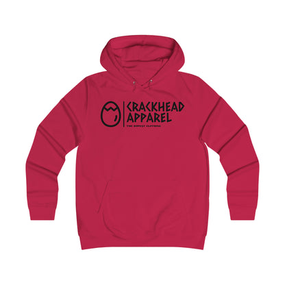 Women's Crackhead Apparel College Hoodie - Crackhead Apparel