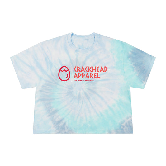 Women's Crackhead Apparel Tie-Dye Crop Tee - Crackhead Apparel