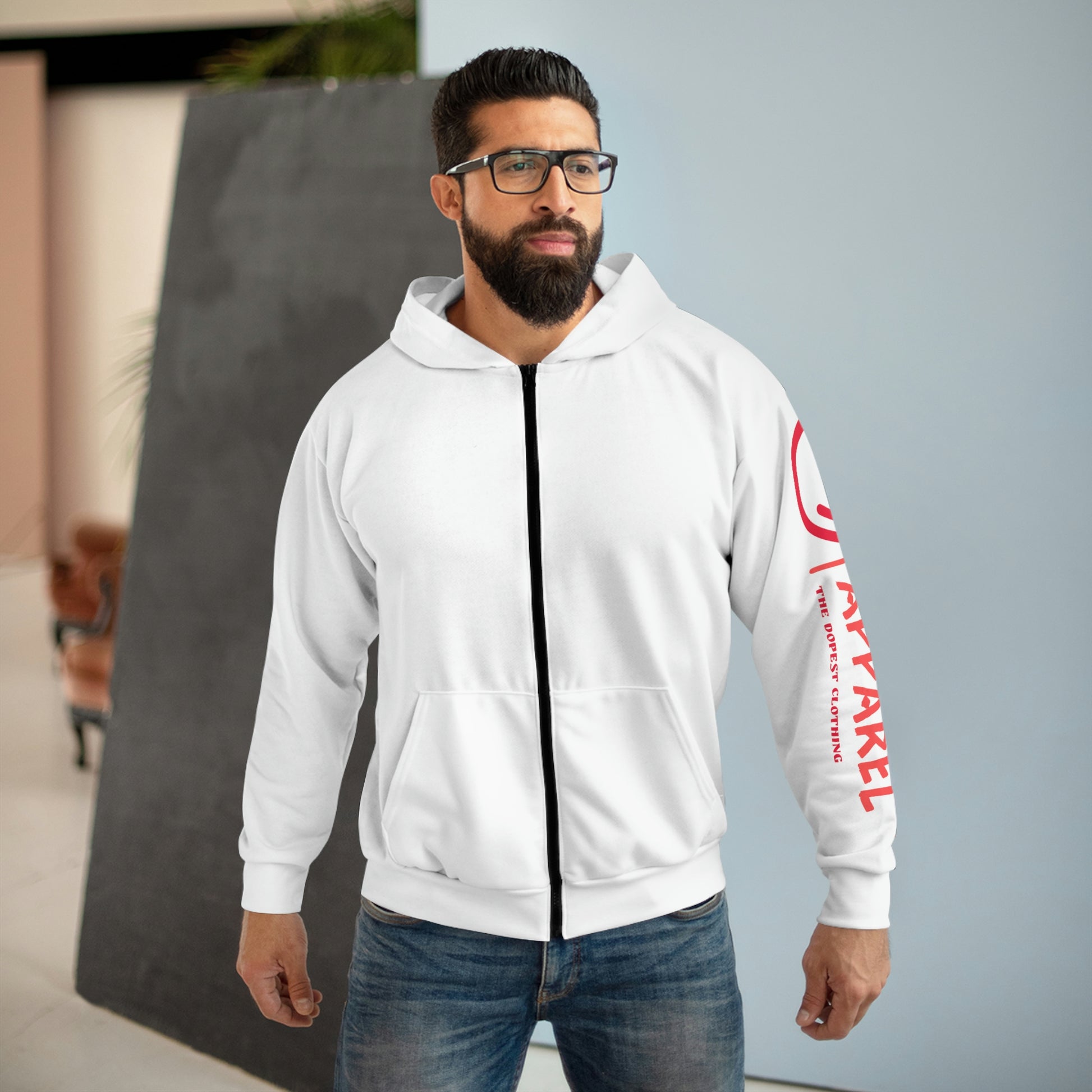 Crackhead Apparel Unisex Zip Hoodie - Crackhead Apparel