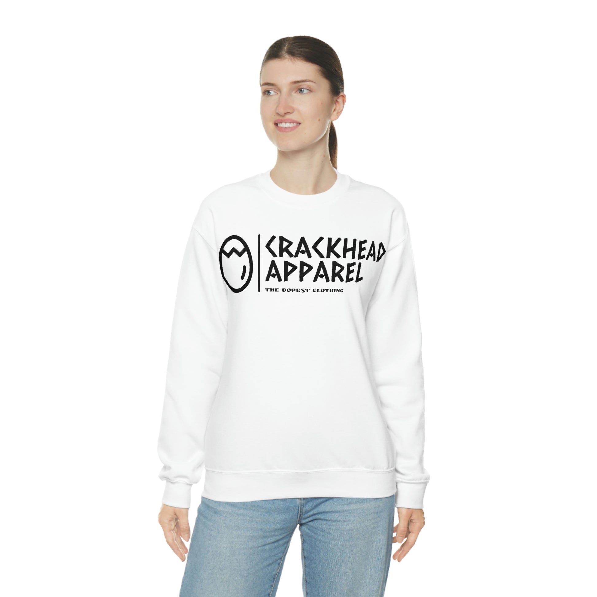 Crackhead Apparel Unisex Heavy Blend™ Crewneck Sweatshirt - Crackhead Apparel