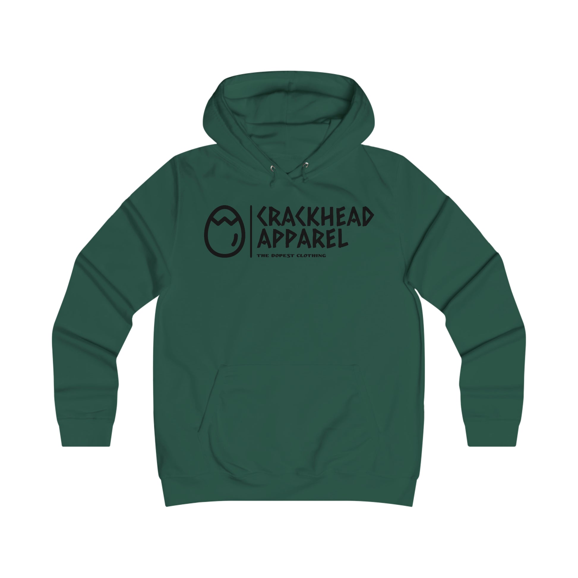 Women's Crackhead Apparel College Hoodie - Crackhead Apparel