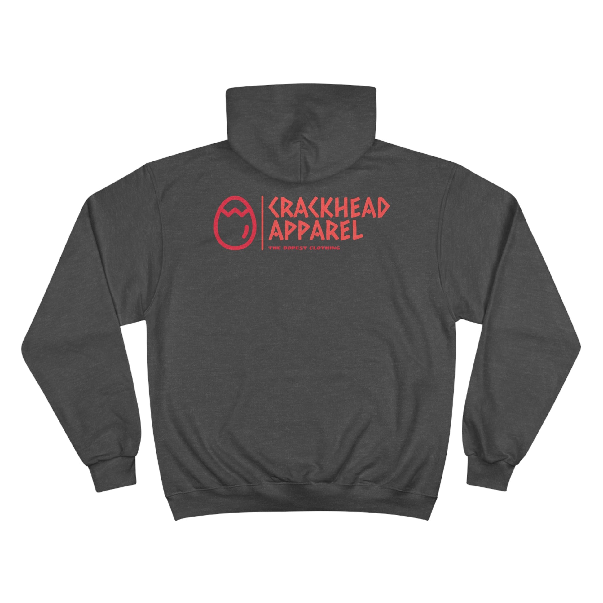 Champion Crackhead Egg Hoodie - Crackhead Apparel