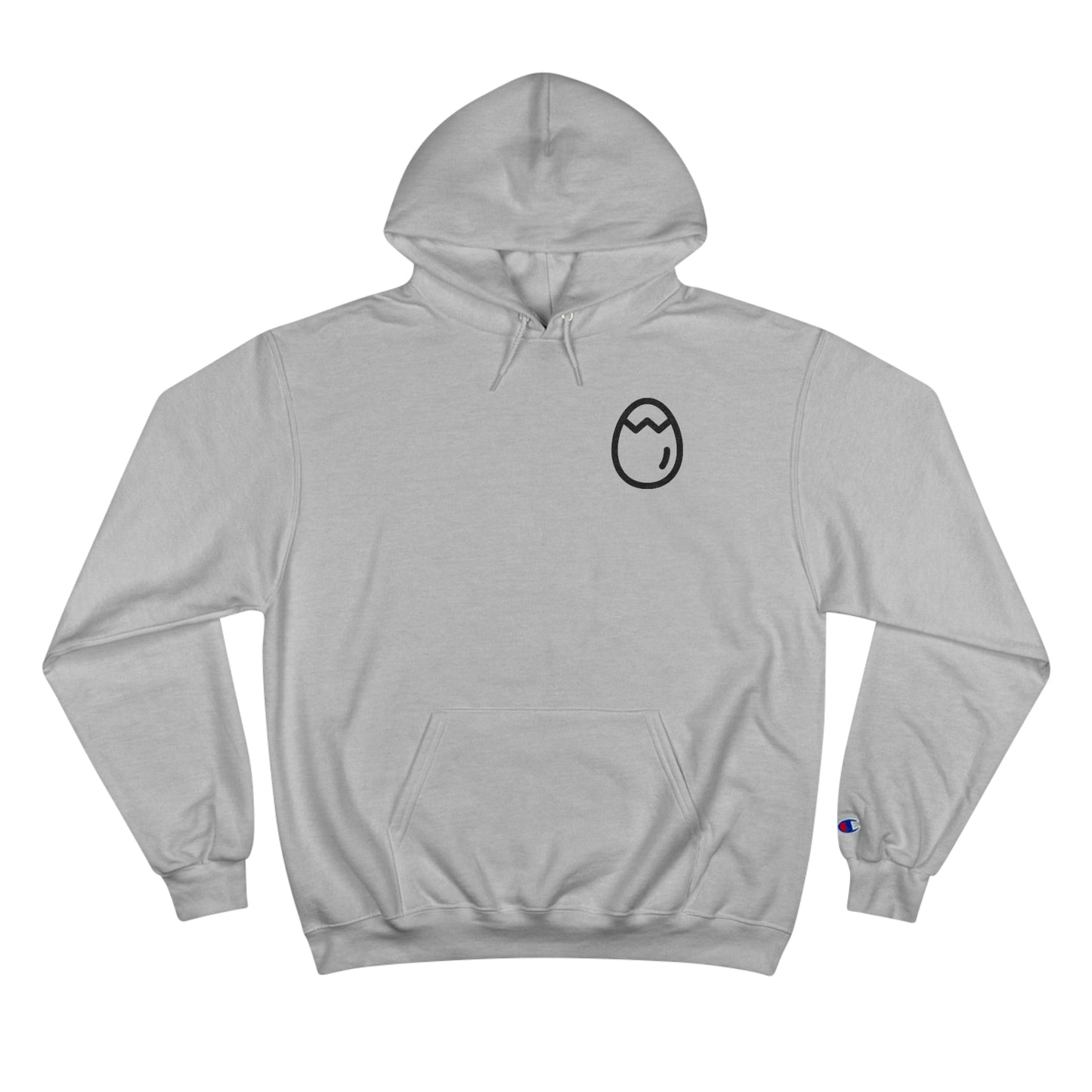 Champion Crackhead Egg Hoodie - Crackhead Apparel