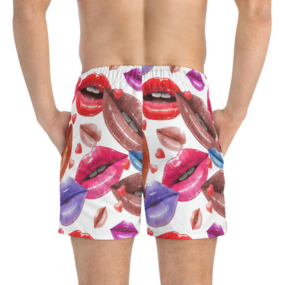 Men's Lips Swim Trunks