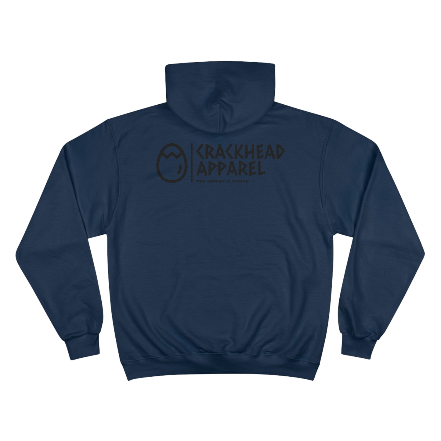 Champion Crackhead Egg Hoodie - Crackhead Apparel