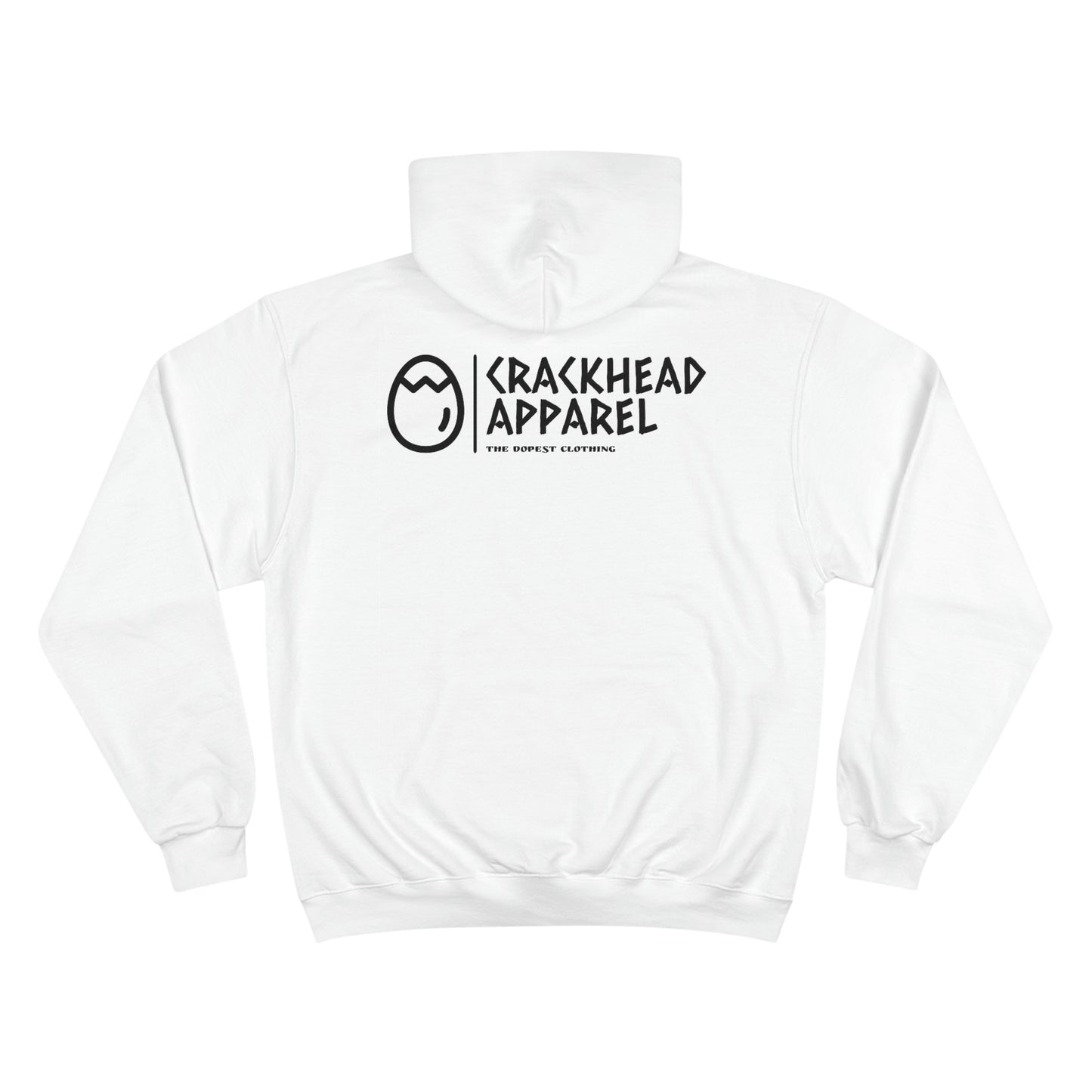 Champion Crackhead Egg Hoodie - Crackhead Apparel