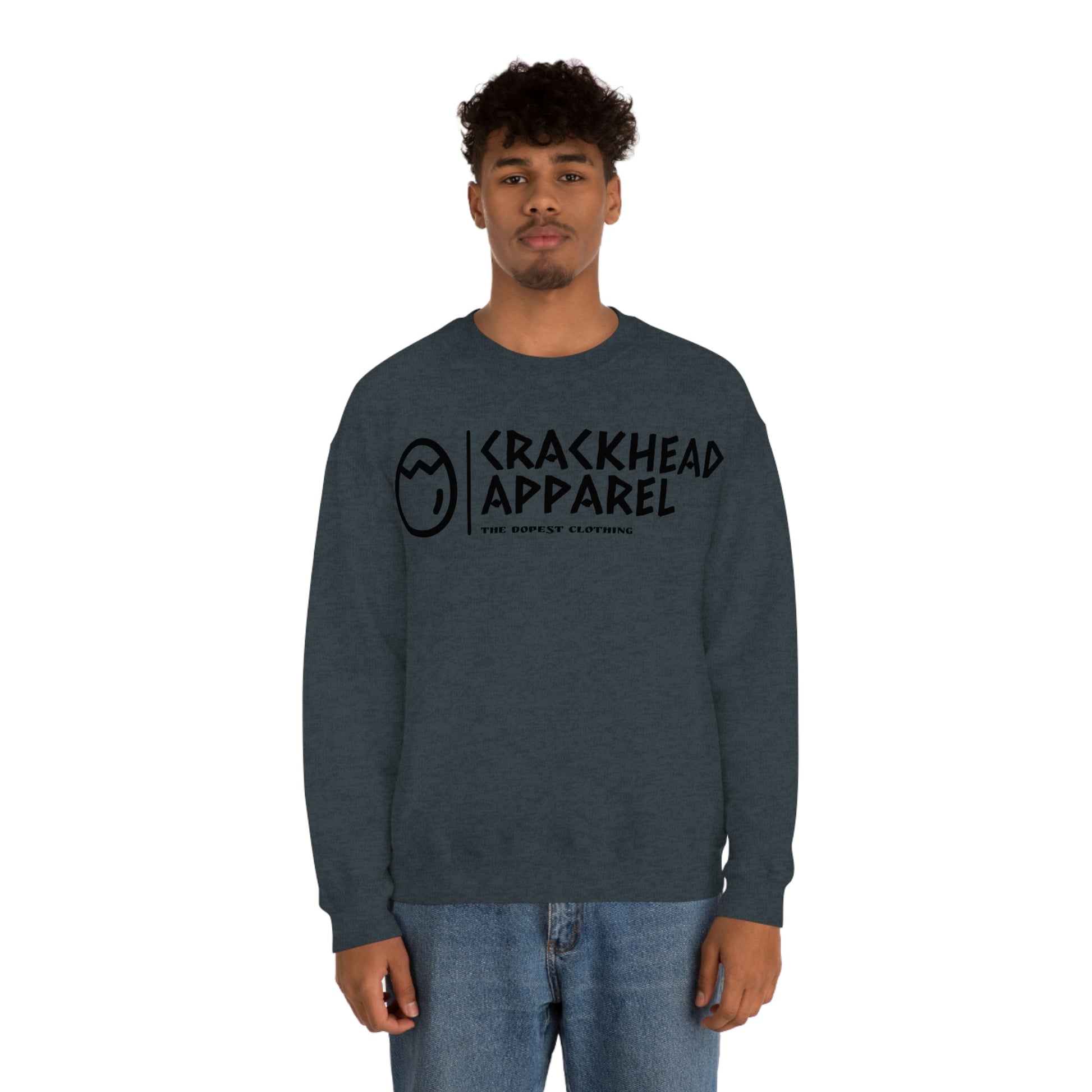 Crackhead Apparel Unisex Heavy Blend™ Crewneck Sweatshirt - Crackhead Apparel