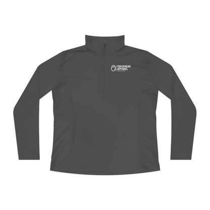 Ladies Crackhead Apparel Quarter-Zip Pullover - Crackhead Apparel
