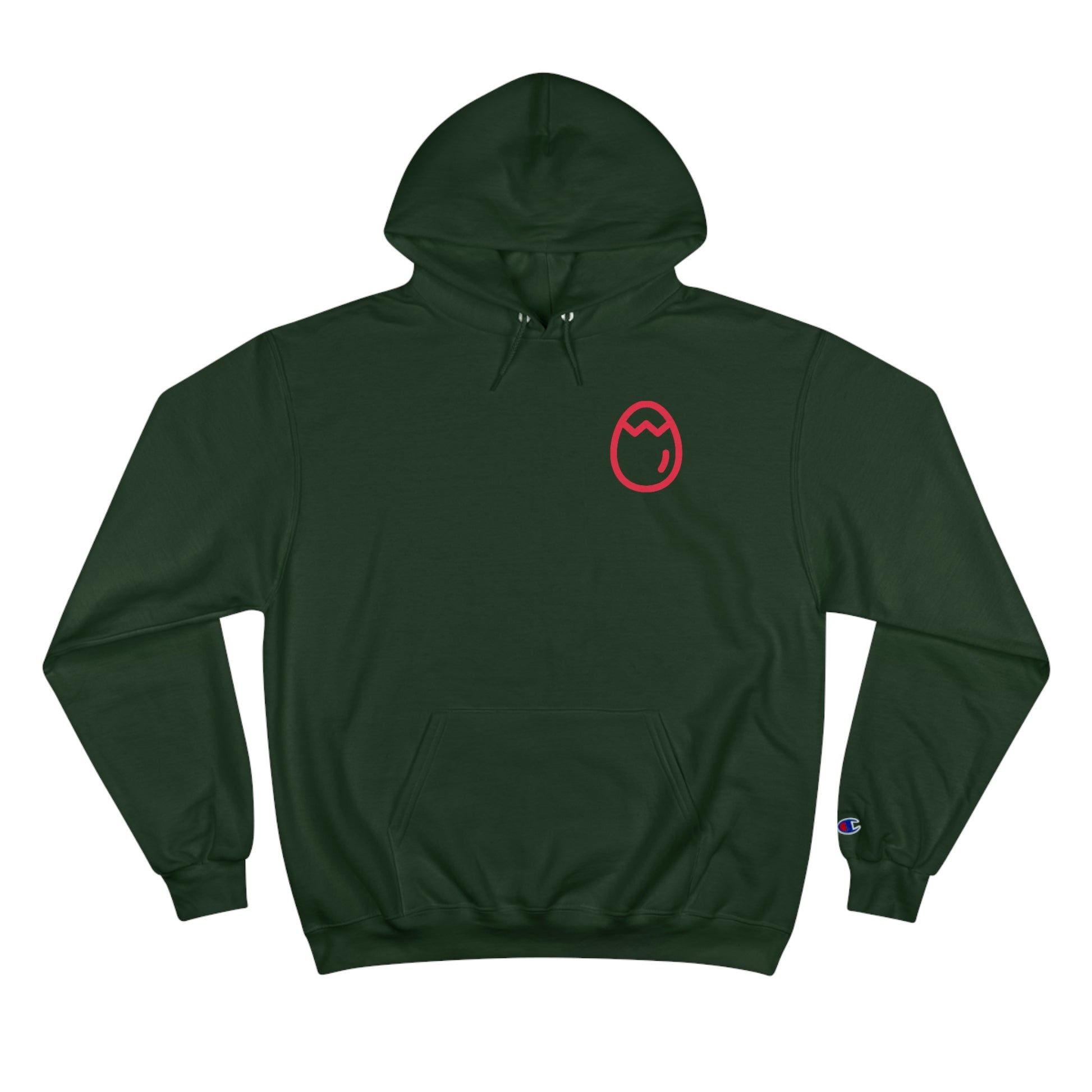 Champion Crackhead Egg Hoodie - Crackhead Apparel