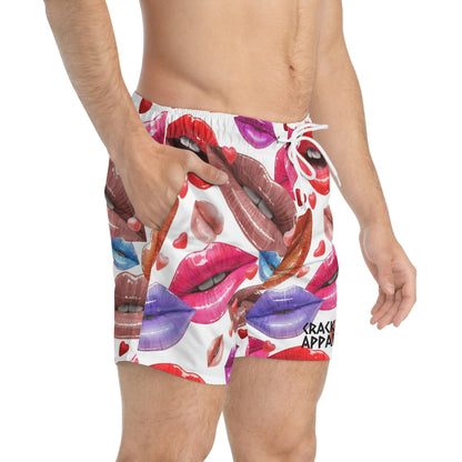 Men's Lips Swim Trunks