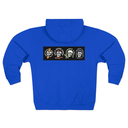 Crackhead Apparel Unisex Premium Full Zip Hoodie - Crackhead Apparel