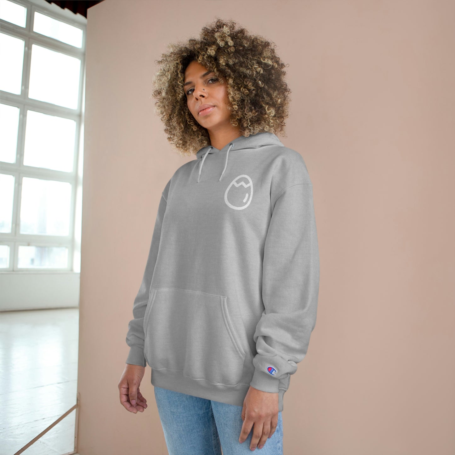 Champion Crackhead Egg Hoodie - Crackhead Apparel