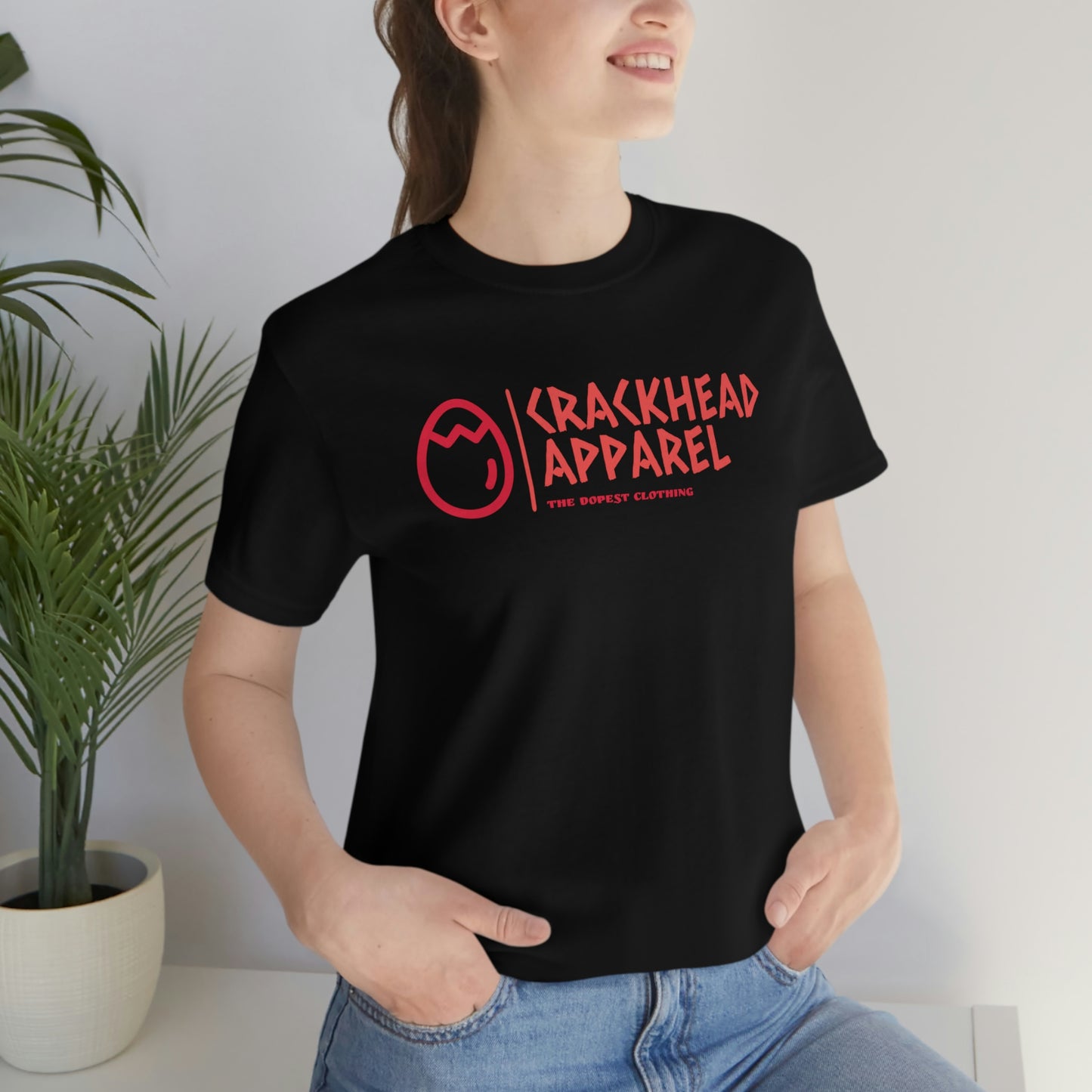 Crackhead Apparel Unisex Jersey Short Sleeve Tee