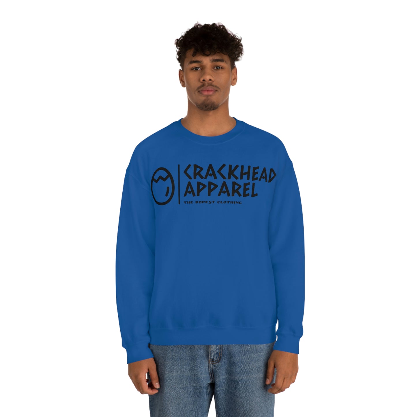 Crackhead Apparel Unisex Heavy Blend™ Crewneck Sweatshirt - Crackhead Apparel