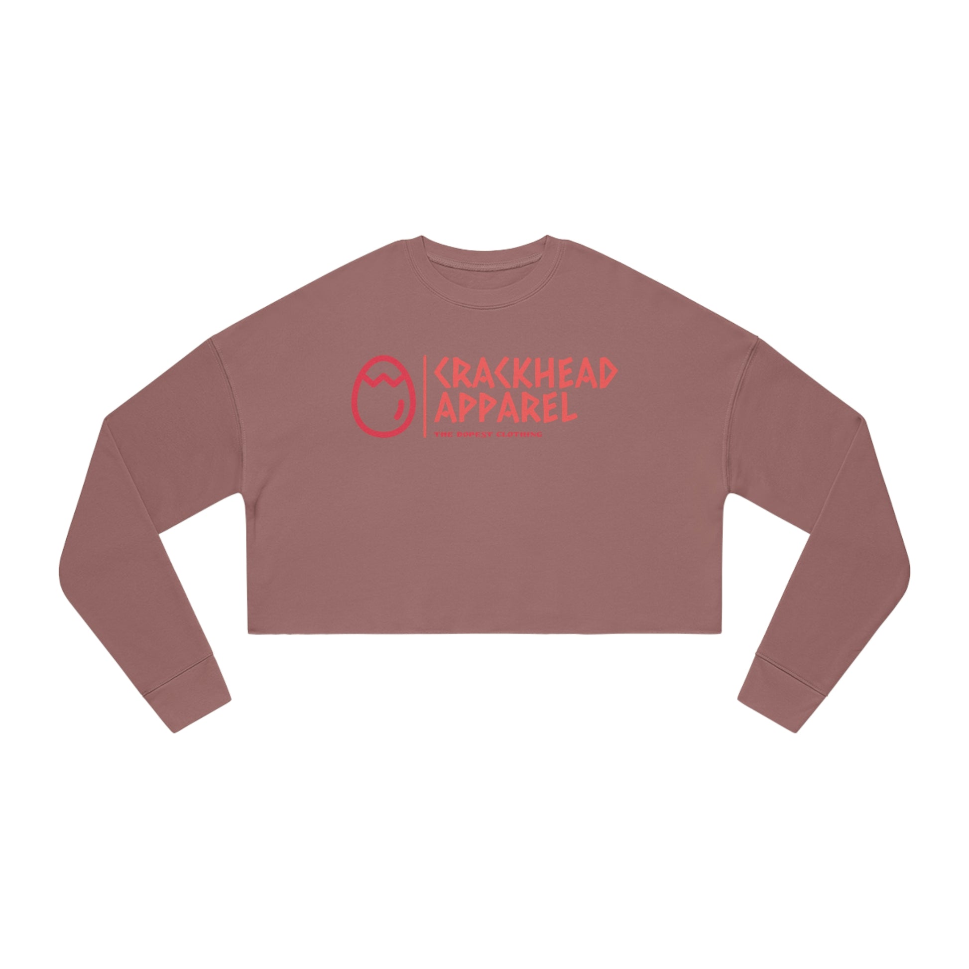Women's Crackhead Apparel Cropped Sweatshirt - Crackhead Apparel