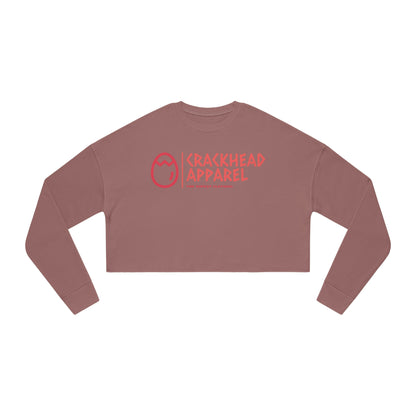 Women's Crackhead Apparel Cropped Sweatshirt - Crackhead Apparel