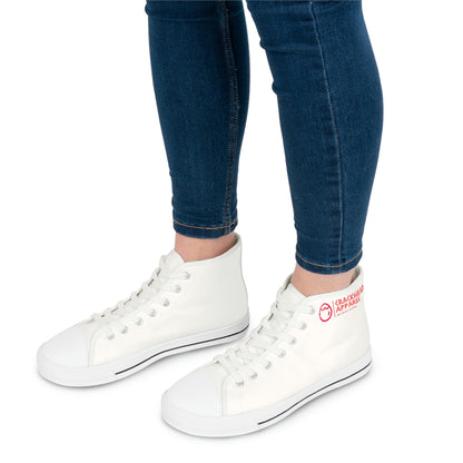 Women's Crackhead Apparel High Top Sneakers - Crackhead Apparel