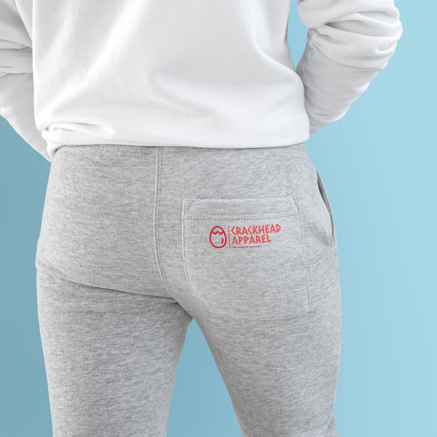 Crackhead Apparel Premium Fleece Sweatpants - Crackhead Apparel