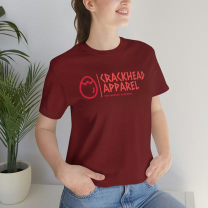 Crackhead Apparel Unisex Jersey Short Sleeve Tee - Crackhead Apparel