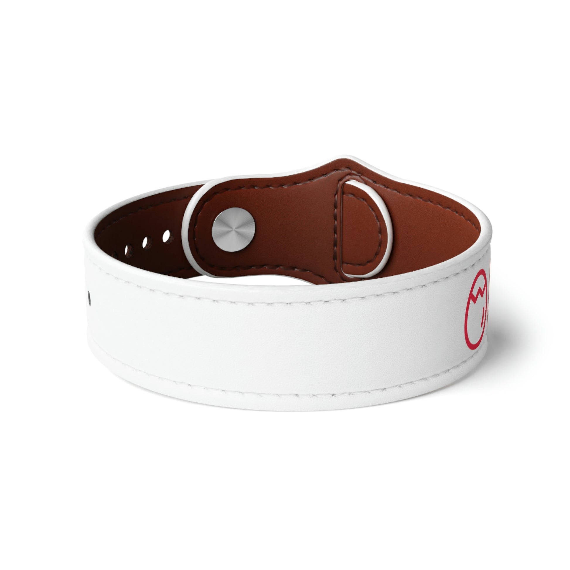 Crackhead Apparel Faux Leather Wristband - Crackhead Apparel