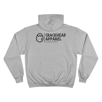 Champion Crackhead Egg Hoodie - Crackhead Apparel