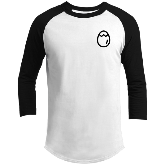 Men's Crackhead Apparel 3/4 Raglan Sleeve Shirt - Crackhead Apparel