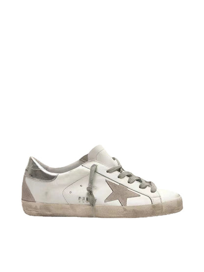 High Version 2023 New Genuine Leather Dirty Shoes For Female Couples Old Star White Shoes Flat Lace Up Sports Shoes
