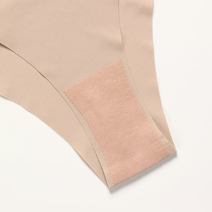 Exquisite Metal Buckle Silk Underwear
