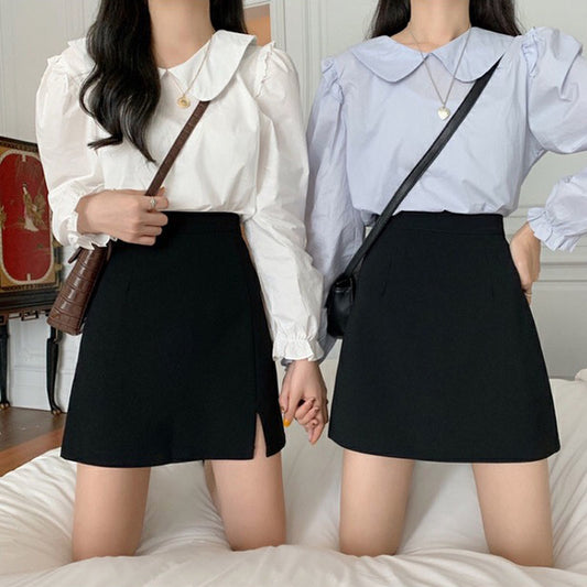 High-waisted Slim Skirt