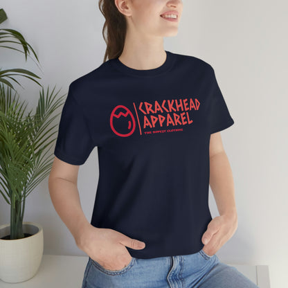 Crackhead Apparel Unisex Jersey Short Sleeve Tee - Crackhead Apparel