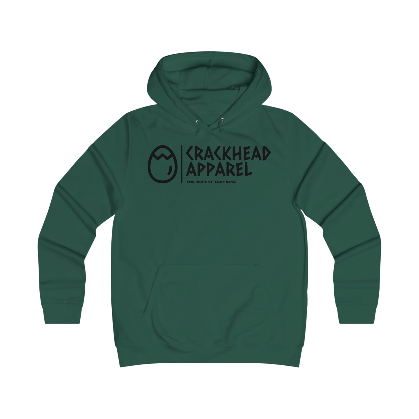 Women's Crackhead Apparel College Hoodie - Crackhead Apparel