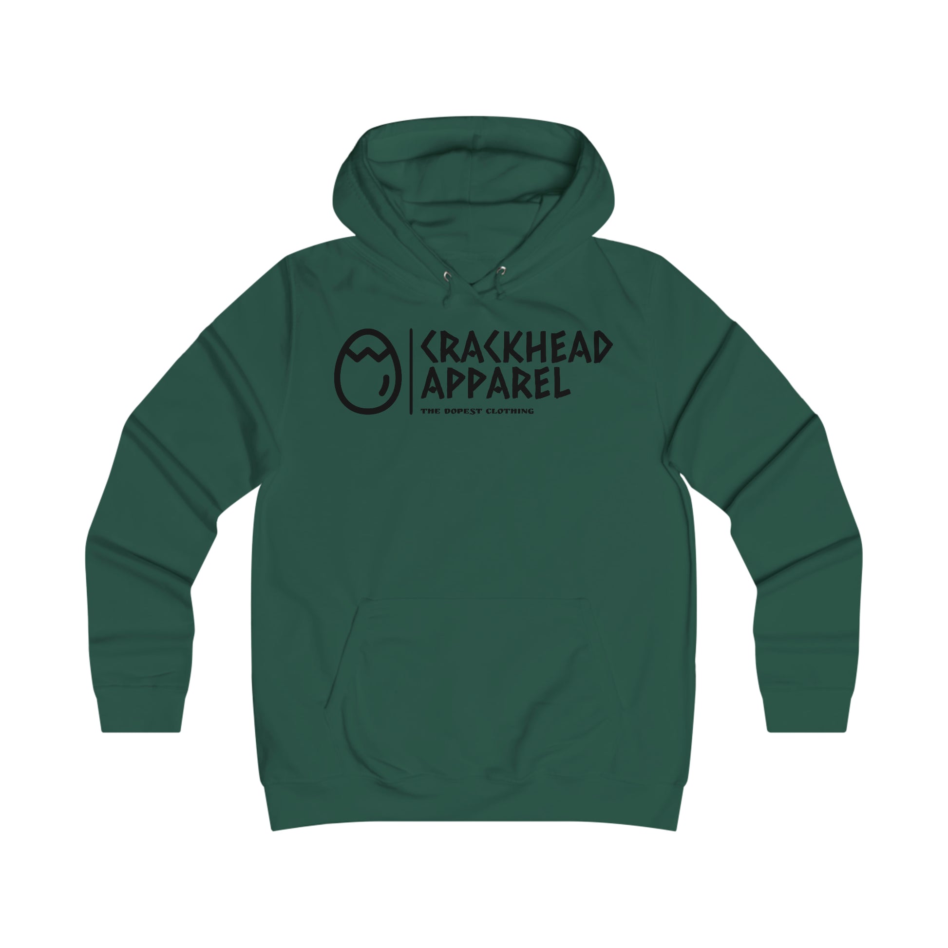Women's Crackhead Apparel College Hoodie - Crackhead Apparel