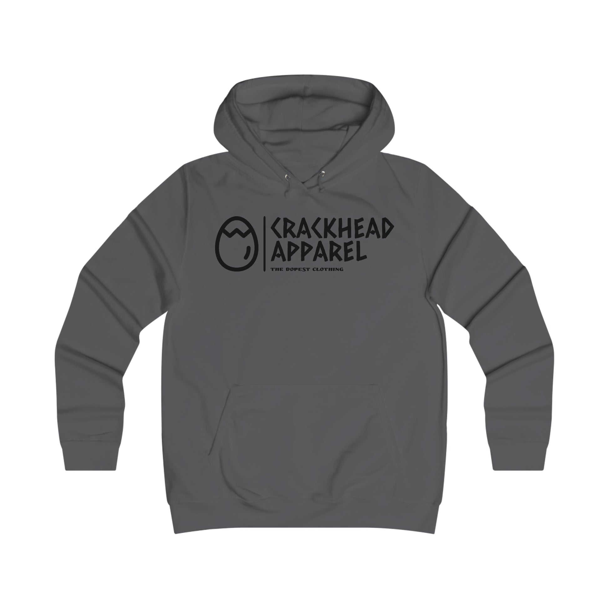 Women's Crackhead Apparel College Hoodie - Crackhead Apparel