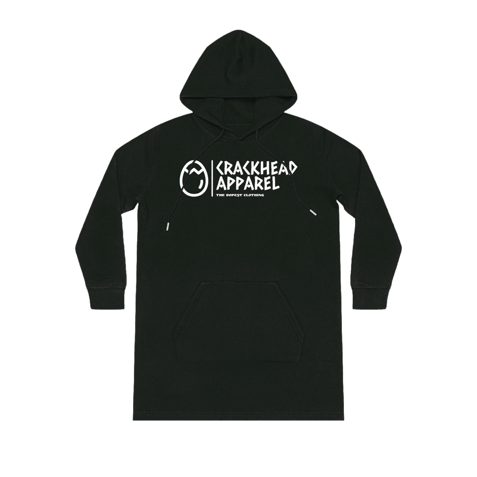 Crackhead Apparel Hoodie Dress - Crackhead Apparel