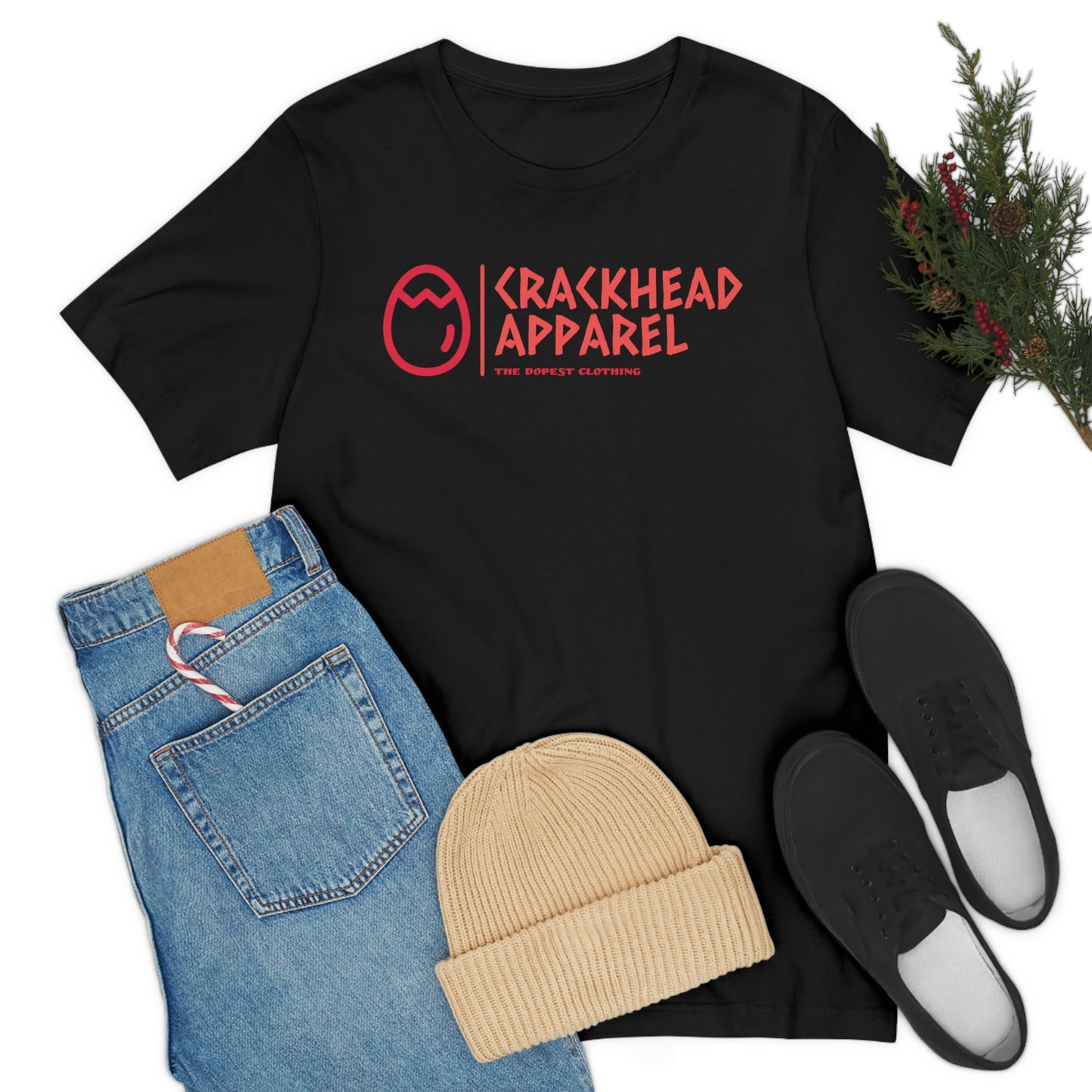 Crackhead Apparel Unisex Jersey Short Sleeve Tee