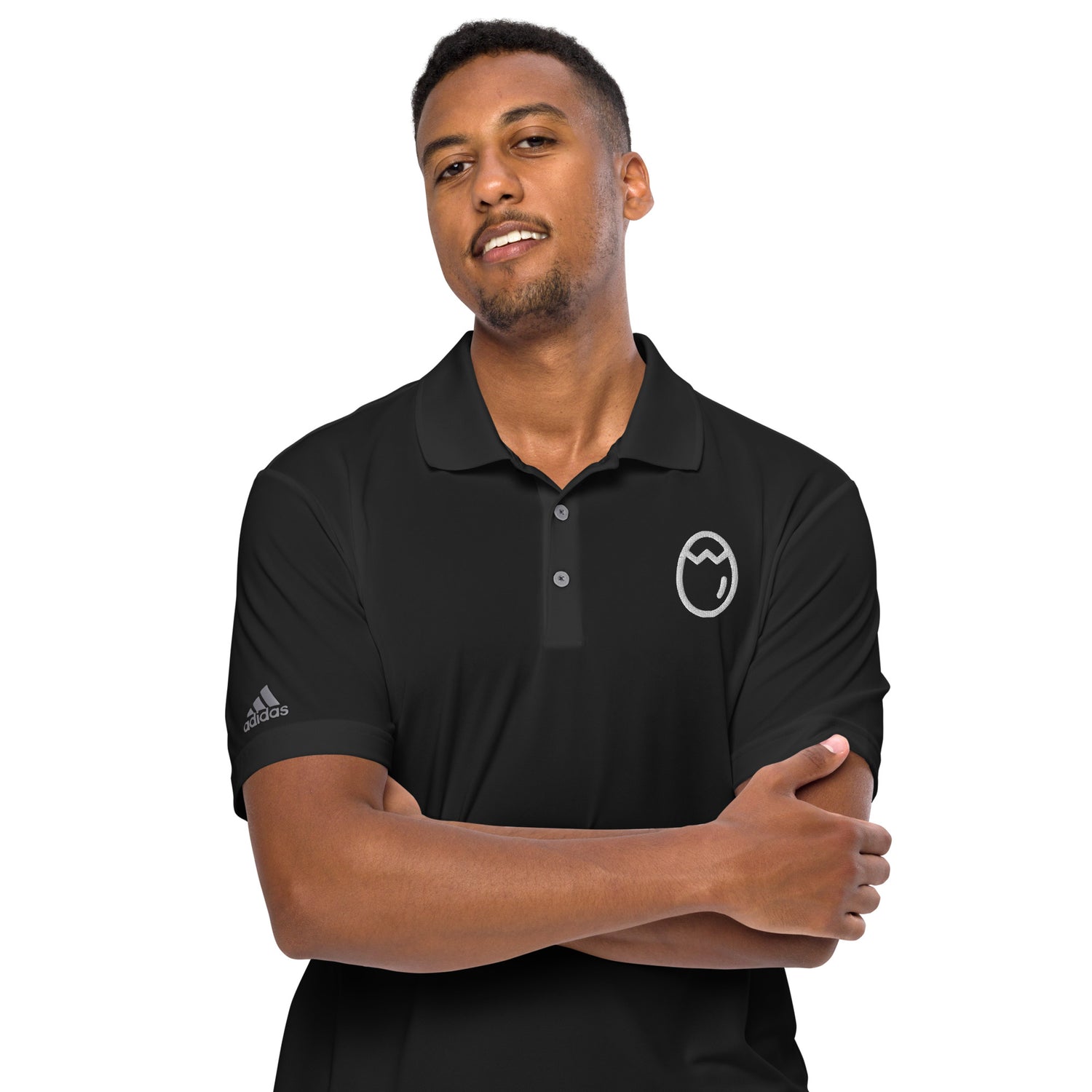 Adidas Crackhead Apparel performance polo shirt - Crackhead Apparel