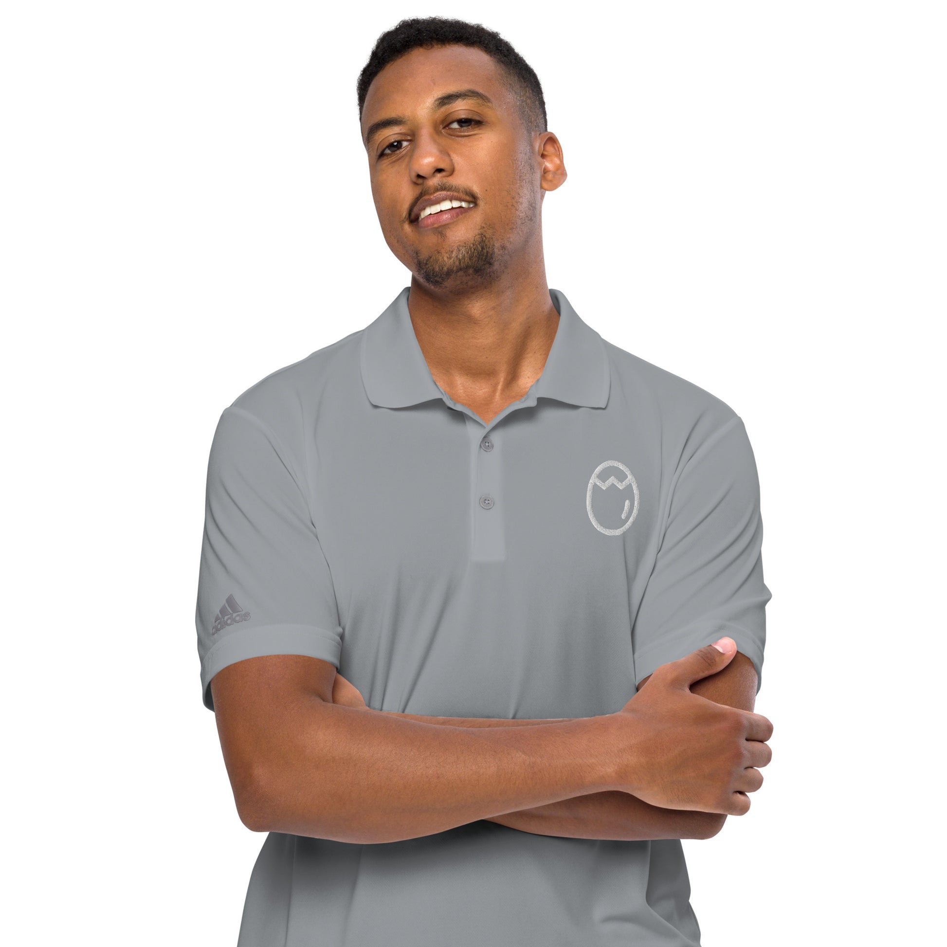 Adidas Crackhead Apparel performance polo shirt - Crackhead Apparel
