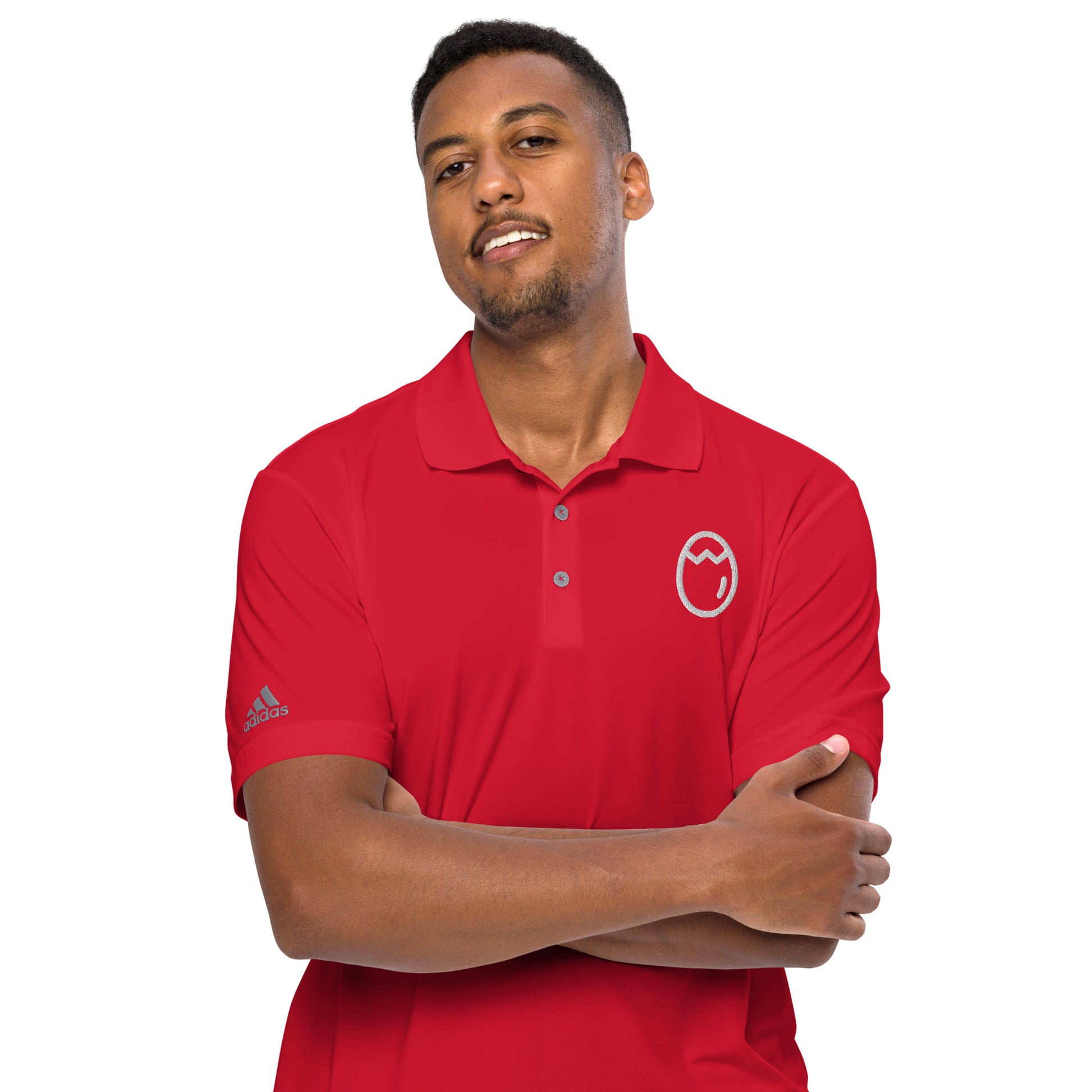 Adidas Crackhead Apparel performance polo shirt - Crackhead Apparel